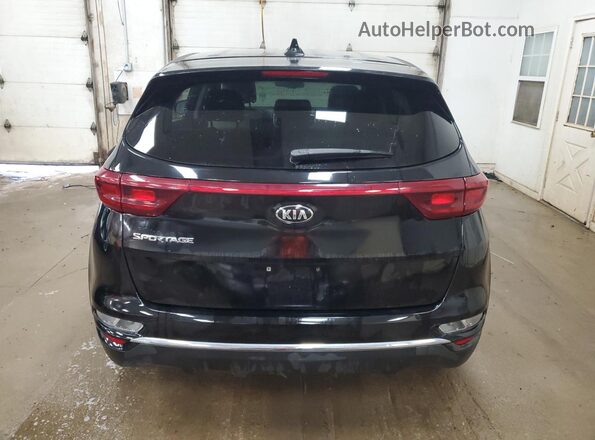 KNDPMCAC7M7850864 2021 KIA SPORTAGE Black Вид ззаду