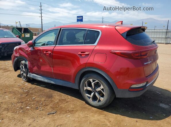 KNDPMCAC7M7864134 2021 KIA SPORTAGE Red Rear left