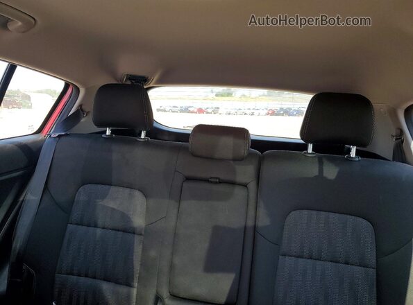 KNDPMCAC7M7864134 2021 KIA SPORTAGE Red Rear seats view