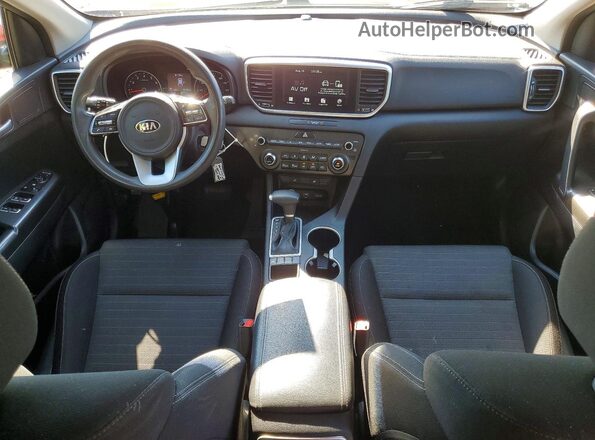 KNDPMCAC7M7878454 2021 KIA SPORTAGE Красный Вид панели приборов