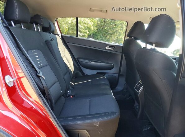 KNDPMCAC7M7878454 2021 KIA SPORTAGE Красный Вид задних сидений