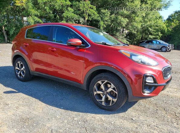KNDPMCAC7M7878454 2021 KIA SPORTAGE Красный Передняя правая четверть