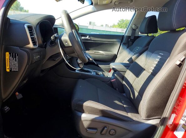 KNDPMCAC7M7878454 2021 KIA SPORTAGE Красный Вид салона спереди