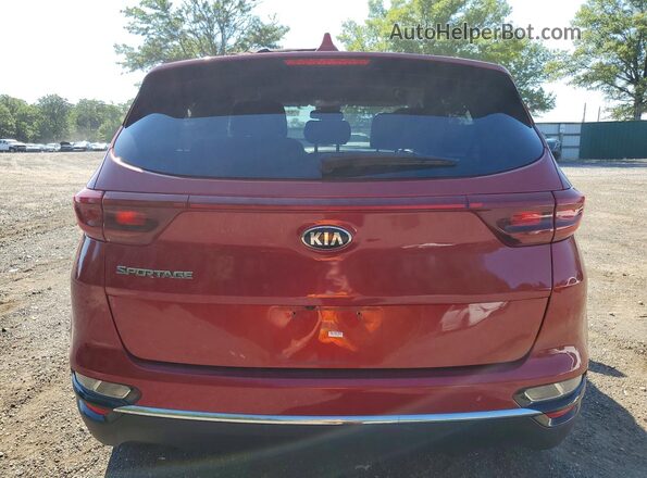 KNDPMCAC7M7878454 2021 KIA SPORTAGE Красный Вид сзади
