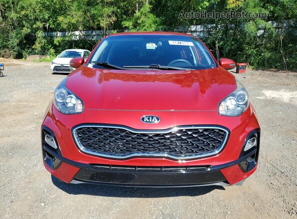 KNDPMCAC7M7878454 2021 KIA SPORTAGE Красный Вид спереди