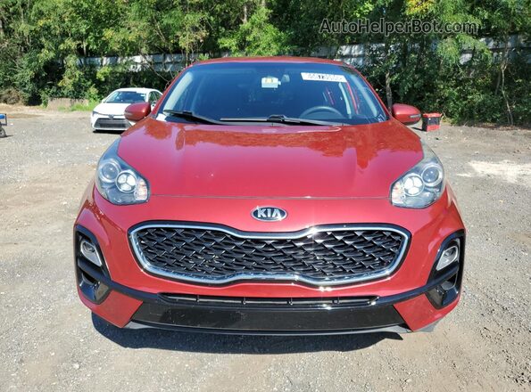 KNDPMCAC7M7878454 2021 KIA SPORTAGE Красный Вид наклейки с VIN-кодом