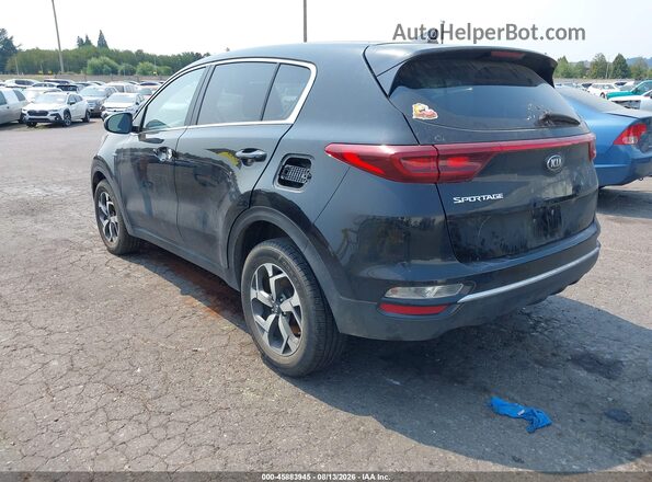 KNDPMCAC7M7943559 2021 KIA SPORTAGE Black უკანა მარცხენა