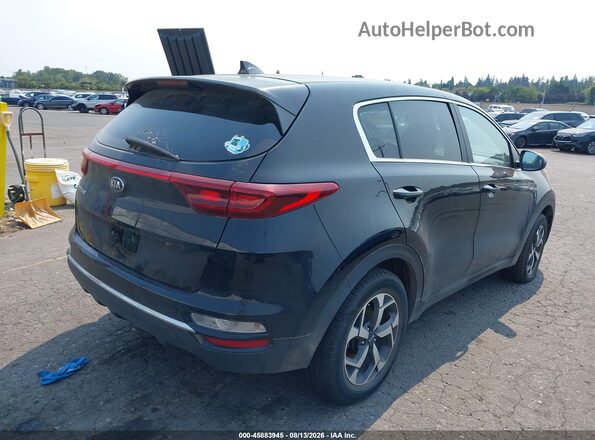 KNDPMCAC7M7943559 2021 KIA SPORTAGE Black უკანა მარჯვენა