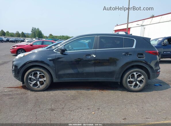 KNDPMCAC7M7943559 2021 KIA SPORTAGE Black სალონის 360-გრადუსიანი ხედი