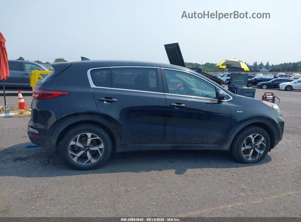 KNDPMCAC7M7943559 2021 KIA SPORTAGE Black უკანა სალონის ხედი