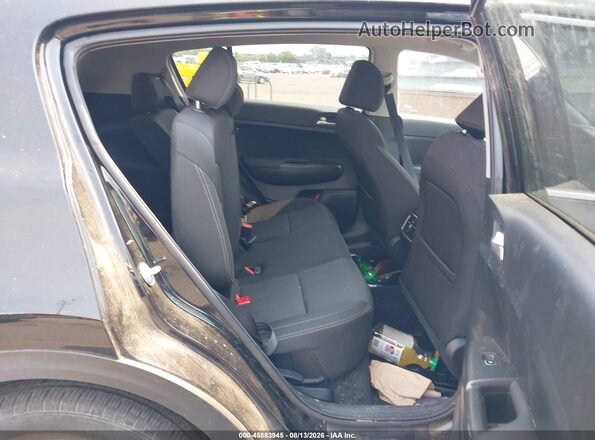 KNDPMCAC7M7943559 2021 KIA SPORTAGE Black VIN კოდის სტიკერის ხედი