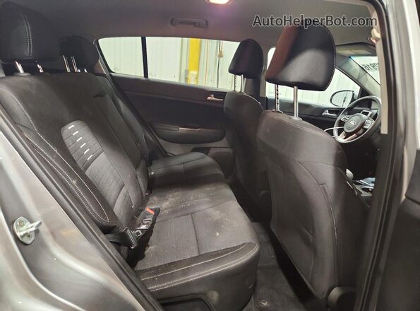 KNDPMCAC7N7014098 2022 KIA SPORTAGE Gray უკანა სავარძლების ხედი