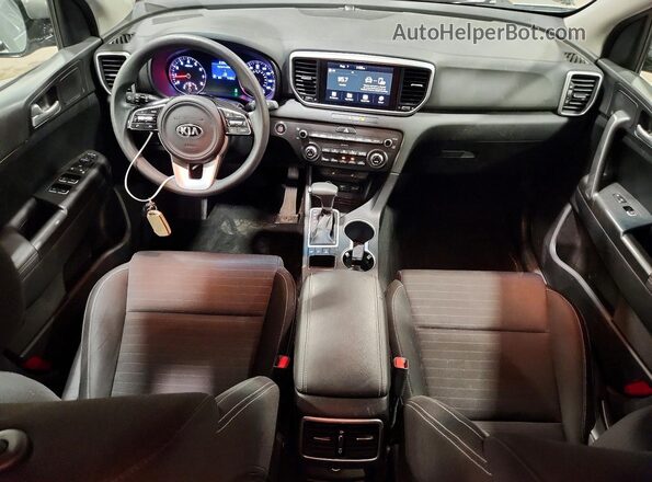 KNDPMCAC7N7014098 2022 KIA SPORTAGE Gray წინა პანელის ხედი