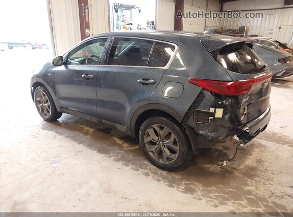 KNDPMCAC7N7019768 2022 KIA SPORTAGE Синий Задняя левая четверть
