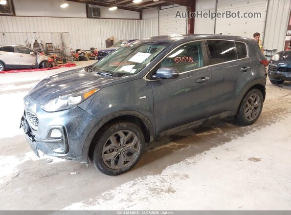 KNDPMCAC7N7019768 2022 KIA SPORTAGE Синий Передняя левая четверть