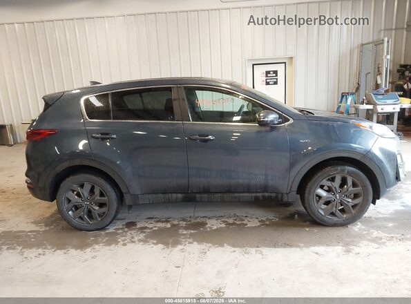 KNDPMCAC7N7019768 2022 KIA SPORTAGE Синий Вид задней части салона