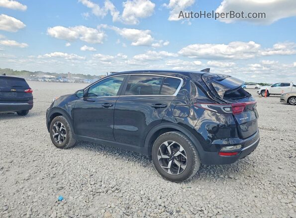 KNDPMCAC7N7989345 2022 KIA SPORTAGE Черный Задняя левая четверть