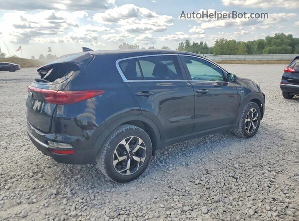 KNDPMCAC7N7989345 2022 KIA SPORTAGE Черный Задняя правая четверть