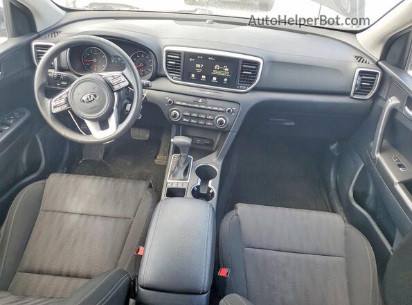KNDPMCAC7N7989345 2022 KIA SPORTAGE Черный Вид панели приборов
