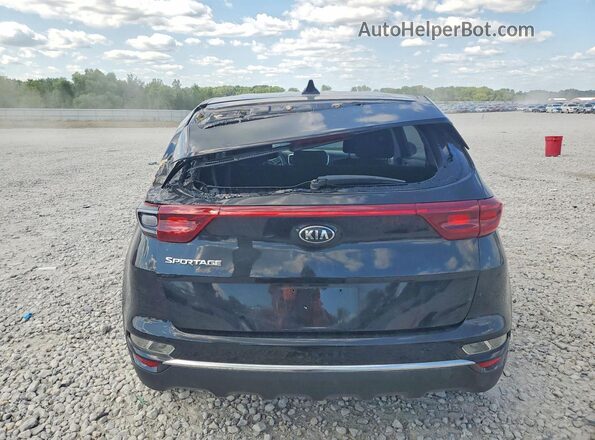 KNDPMCAC7N7989345 2022 KIA SPORTAGE Черный Вид сзади