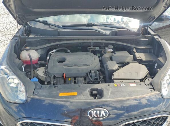 KNDPMCAC7N7989345 2022 KIA SPORTAGE Черный Вид подкапотного пространства