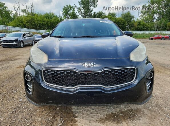 KNDPMCAC8H7036650 2017 KIA SPORTAGE Black Front view
