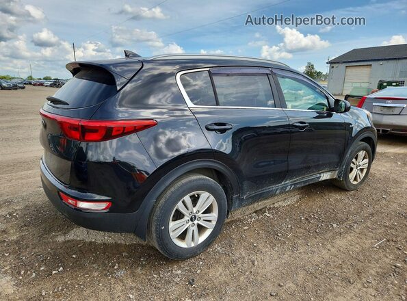 KNDPMCAC8H7036650 2017 KIA SPORTAGE Black Rear right