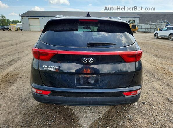 KNDPMCAC8H7036650 2017 KIA SPORTAGE Black Rear view