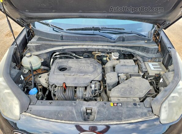 KNDPMCAC8H7036650 2017 KIA SPORTAGE Black Engine compartment view