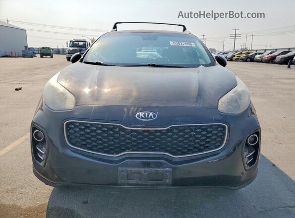 KNDPMCAC8H7098663 2017 KIA SPORTAGE Black წინა ხედი