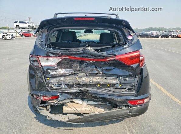 KNDPMCAC8H7098663 2017 KIA SPORTAGE Black უკანა ხედი
