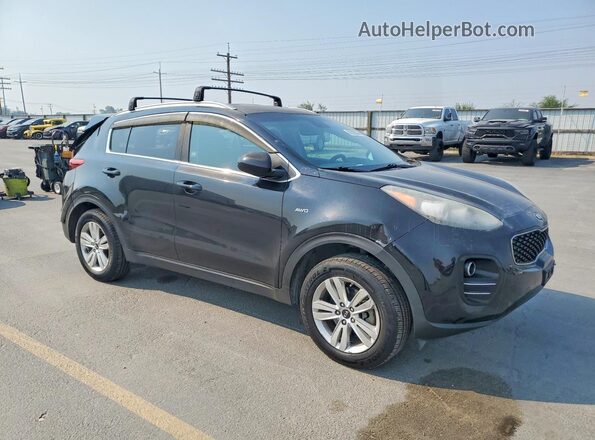 KNDPMCAC8H7098663 2017 KIA SPORTAGE Black წინა მარჯვენა