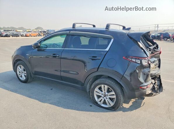 KNDPMCAC8H7098663 2017 KIA SPORTAGE Black უკანა მარცხენა