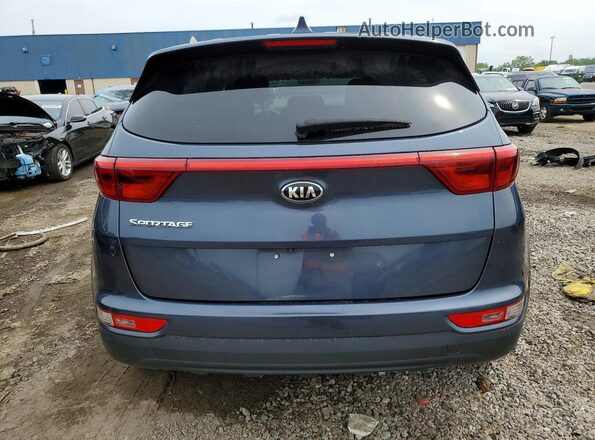 KNDPMCAC8H7114277 2017 KIA SPORTAGE Gray უკანა ხედი