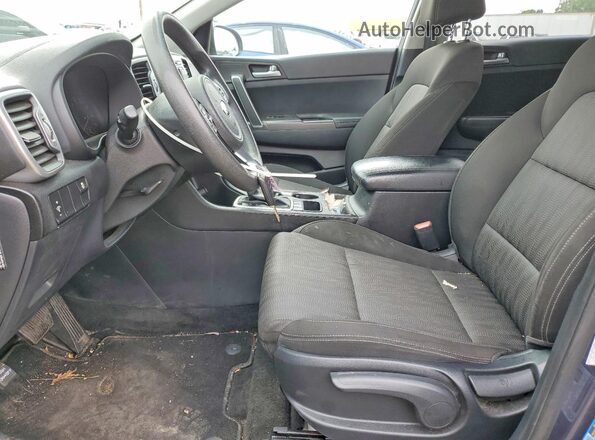 KNDPMCAC8H7114277 2017 KIA SPORTAGE Gray წინა სალონის ხედი