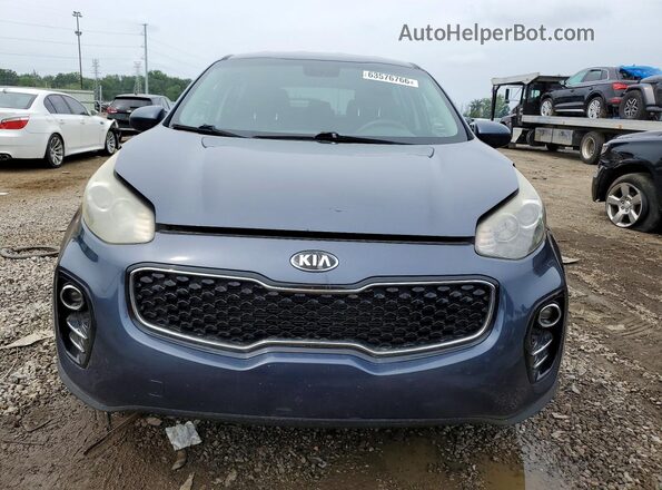 KNDPMCAC8H7114277 2017 KIA SPORTAGE Gray წინა ხედი