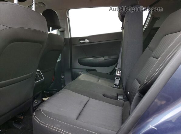 KNDPMCAC8H7114277 2017 KIA SPORTAGE Gray უკანა სალონის ხედი