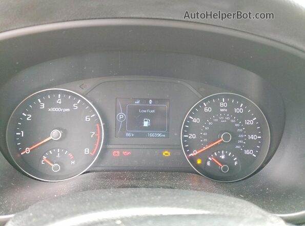 KNDPMCAC8H7114277 2017 KIA SPORTAGE Gray ხელსაწყოთა პანელის ხედი