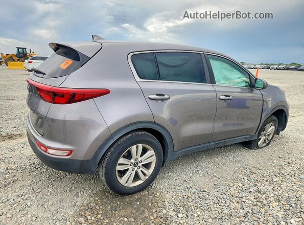 KNDPMCAC8H7237464 2017 KIA SPORTAGE Серый Задняя правая четверть