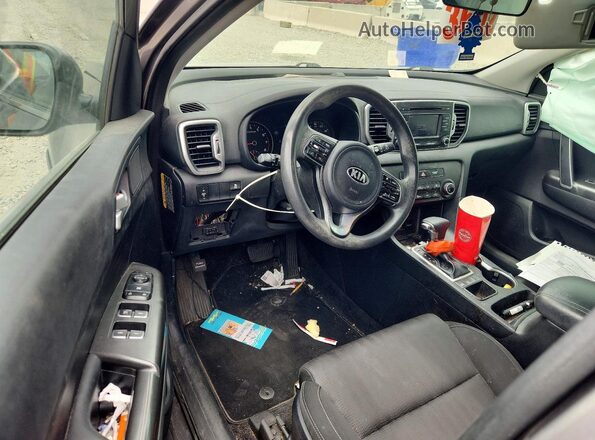 KNDPMCAC8H7237464 2017 KIA SPORTAGE Серый Вид панели приборов