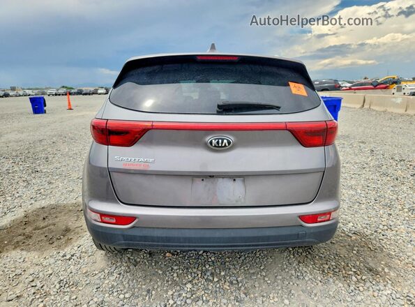 KNDPMCAC8H7237464 2017 KIA SPORTAGE Серый Вид сзади
