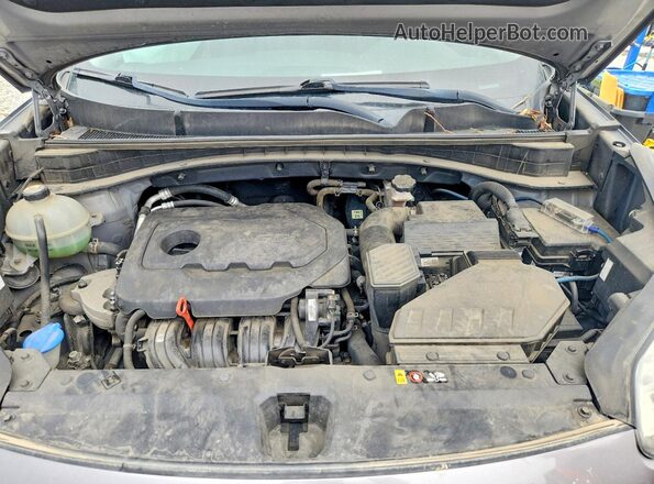 KNDPMCAC8H7237464 2017 KIA SPORTAGE Серый Вид подкапотного пространства