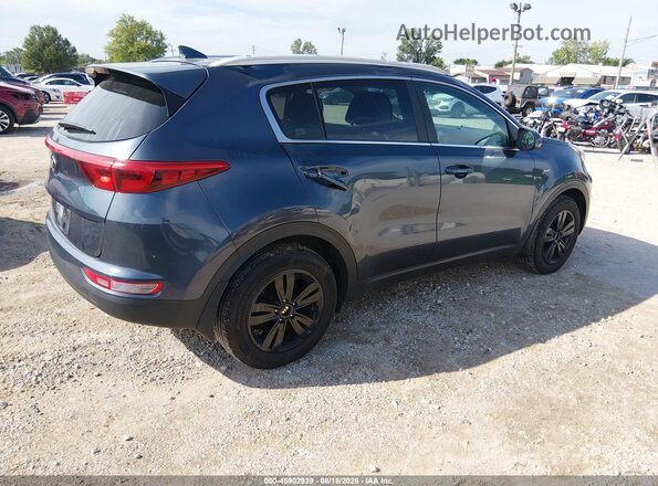 KNDPMCAC8K7574899 2019 KIA SPORTAGE Blue Задня права чверть