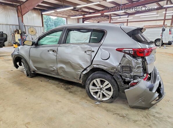 KNDPMCAC8K7624605 2019 KIA SPORTAGE Gray უკანა მარცხენა