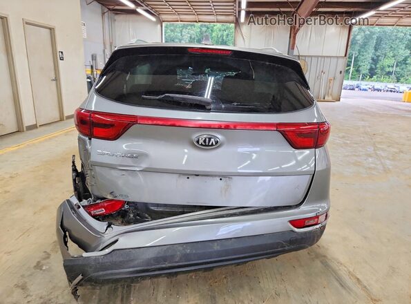 KNDPMCAC8K7624605 2019 KIA SPORTAGE Gray უკანა ხედი