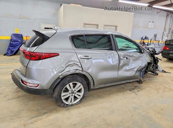 KNDPMCAC8K7624605 2019 KIA SPORTAGE Gray უკანა მარჯვენა