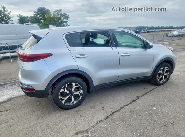 KNDPMCAC8L7671991 2020 KIA SPORTAGE Silver Rear right