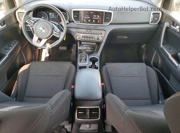 KNDPMCAC8L7671991 2020 KIA SPORTAGE Silver Dashboard view