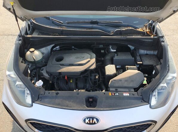 KNDPMCAC8L7671991 2020 KIA SPORTAGE Silver Engine compartment view