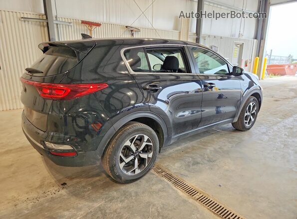 KNDPMCAC8L7742347 2020 KIA SPORTAGE Black Задня права чверть